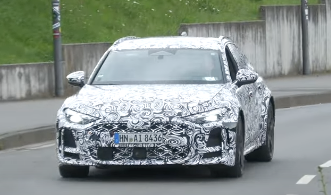 Audi RS5 prototype - front